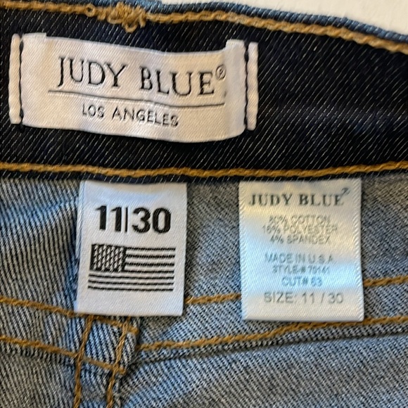 Judy Blue Dark Wash Women’s Jeans Size 11/30 | High Waist Made in USA - Picture 3 of 8